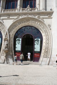 Rossio Train Station Entry Rossio Train Station Entry